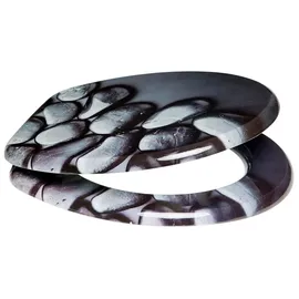 Sanilo WC-Sitz Hot Stones Grau