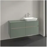 Villeroy & Boch Collaro Waschtischunterschrank C11400AF 120x54,8x50cm, Waschtisch rechts, Soft green