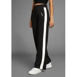 Jerseyhose, mit weitem Bein, Gr. 34 - N-Gr, schwarz, , 28189755-34 N-Gr