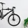 Relaxdays Fahrrad-Wandhalterung klappbar schwarz, Tragkraft 30 kg, HxBxT: 18x27x36 cm