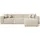 GRAINGOLD Ecksofa Arizona Beige Rechts