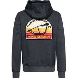 King Kerosin Motor Gear - Frame of Wilderness, Kapuzenjacke - Grau - XL