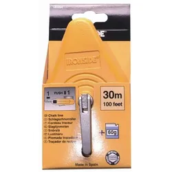 IRONSIDE Schlagschnurroller 30m mit Push Funktion,