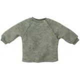 Engel Baby-Pulli, Farbe: Hellgrau melange - 62/68 Wollfleece 100% Schurwolle - 62-68