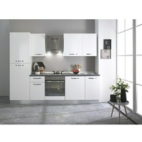 Marinelli Cucine Vormontierte Küchenzeile Laura  (Breite: 270 cm, Weiß, Mit Elektrogeräten)