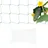 Relaxdays Ranknetz 2er Set, für Gewächshaus, 200x500 cm, Rankhilfe Gurken, Maschenweite 10 cm, Gewächshausnetz, PE, grün