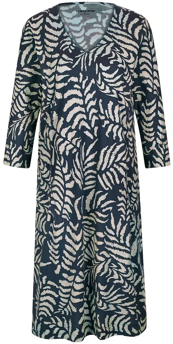 Jersey-Kleid Emilie Green Cotton blau, 38