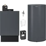 Viessmann Öl-Brennwert-Paket Vitoladens 300-C 19,3 kW 2-stufig mit Regelung Vitotronic 200 und 160l Speicher nebengestellt - Z022513