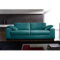 Bali Schlafsofa Norwalk, Dauerschlaffunktion, mit Unterfederung / Lattenrost und Matratze blau