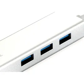 LevelOne LEVEL ONE Usb-0504 Gigabit Usb-c Network Adapter - Silver