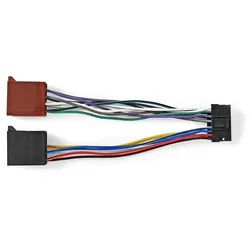 Nedis ISO-Adapter-Kabel - ISO Kompatibilität: Sony - 0.15 m - Rund - PVC - Box