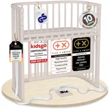 babybay Original Beistellbett beige lackiert
