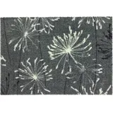 Schöner Wohnen FrameX Sauberlaufmatte Manhattan 50 x 70 cm Pusteblume Grau-Mint