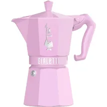 Bialetti Moka Exclusive 3 Tassen Pink
