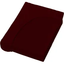 Bella Donna Jersey 90 x 190 - 100 x 220 cm cabernet