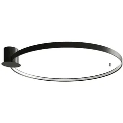Deckenlampe Designleuchte Deckenleuchte schwarz Schlafzimmerleuchte LED Ring