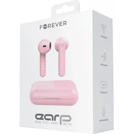 Forever TWE-110 Earp Bluetooth-Sportkopfhörer mit Ladeetui rosa
