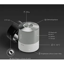 NUKI Smart Lock Pro (5. Generation) Smartlock , Silber