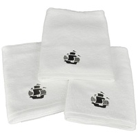 Hanse Sporthandtuch HANSE SELECT Fitness-Towel, 100% Baumwolle (1-St) weiß
