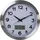 Perel Wanduhr Silber 35 cm