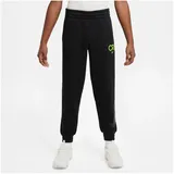 Nike CR7 Club Fleece Jogginghose Kinder 010 black/volt XL 158-170 cm