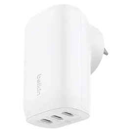 Belkin BoostCharge USB-C®-Ladegerät, 3 Anschlüssen und PPS (67 W)
