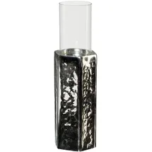 Creativ deco Windlicht Creativ deco Aluminium Silber