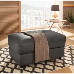 Polsterhocker HOME AFFAIRE "Binado", braun, B:99cm T:64cm, Webstoff (95% Polyester/5% Nylon), Hocker, passend zur "Binado"-Polsterserie, in 3 Bezugsqualitäten