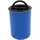 Airscape Vorratsdose Edelstahl blau 12,1 cm x 12,1 cm x 17 cm 1,893 l