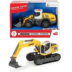 DICKIE TOYS 203722003 Liebherr Work Force, 2-fach sortiert