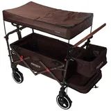 FUXTEC Premium Bollerwagen FX-CT850 Braun