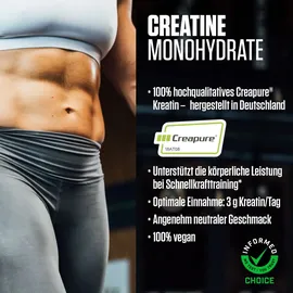 Dymatize Creatin Monohydrat geschmacksneutral Pulver 500 g