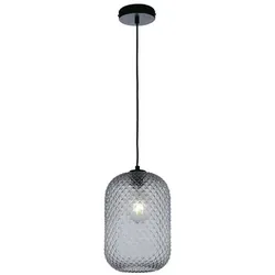 Luce ambiente Design Pendelleuchte »Ashford«, E27, max. 60 W, Glas - grau