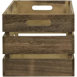 Securit®-Kisten - Vintage-Holzkiste - Flachpaket
