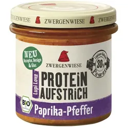 Zwergenwiese Protein Aufstrich Paprika-Pfeffer bio