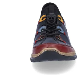 Rieker Damen N3271 Sneaker, Wine/Navy/Brandy/Azzuro/senf/schwarz 35, 37