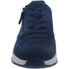 Gabor Damen Schnürschuh bequem in Blau | Gr.: 38