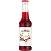 (18,2€/l) Le Sirop de Monin Grenadine Sirup 1:8 0,25l Flasche