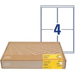 AVERY Zweckform Versand-Etiketten, 199,6 x 143,5 mm, weiß