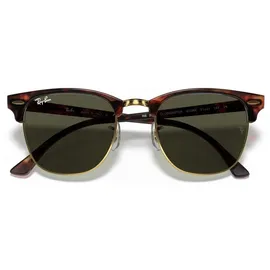 Ray-Ban Clubmaster Classic RB3016 W0366 51-21 gloss tortoise/green
