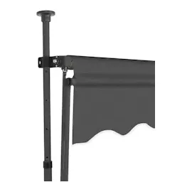 vidaXL Einziehbare Markise 300 cm anthrazit