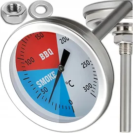 Kaminer Grillthermometer 24,5 cm mehrfarbig
