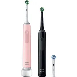 Oral-B Pro 3 3900 + 2. Handstück schwarz/rosa Gift Edition