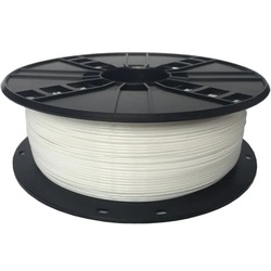 Gembird Filamentcassette PETG schmale Spule (PETG, 1.75 mm, 1000 g, Weiss), 3D Filament, Weiss