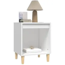 vidaXL Nachtschrank 40 x 35 x 50 cm Weiß