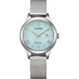 Citizen Damen Solaruhr mit hellblauem Zifferblatt aus Edelstahl