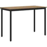 vidaXL Esstisch 80 x 80 x 75 cm braun