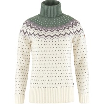 Fjällräven Damen Övik Knit Roller Neck Pullover (Größe L, weiss)