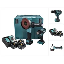 Makita DLX2334J Akku Kombo Kit 18V