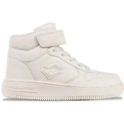 Sneaker LOTTO, Kinder, Gr. 33, weiß, Synthetik, sportlich, Schuhe, - in kinderfußgerechter Passform